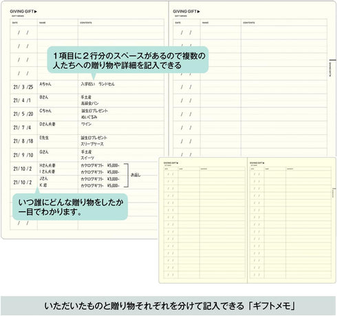 Laconic LGF10-36 A5 Life Event Style Notebook