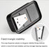Generic 304 800ml) Bathroom soap Dispenser Bathroom Hotel Household Stainless Steel Soap Dispenser Black Wall-Mounted