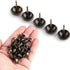 500Pcs BetterJonny Upholstery Tacks, Decorative Furniture Nails Pins, 17X11MM Bronze Metal Thumb Tacks