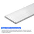 uxcell Square Aluminum Flat Bar, 3/8" Thick 3" Width 10" Length, 6061 Aluminum Flat Plate for Industrial Building