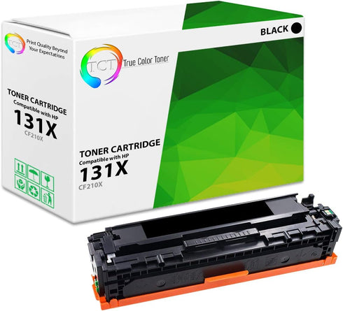 TCT Premium Compatible Toner Cartridge Replacement for HP 131X CF210X, High Yield