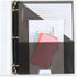 Five Star 3 Ring Binder, 1 Inch Binder with D Rings, Customizable Clear View Cover, White