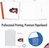 The Best Card Company 10 Assorted Dog Thank You Notes Box Set, 4 x 5.12 Inch with Envelopes (10 Designs, 1 Each)