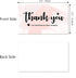 WEIZHEN 240-Count 6 2" 3.5" Thank You for Your Order Cards - Thank You For Supporting My Business Cards, Styles - x