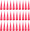 Utoolmart Industrial Blunt Tip Tapered Dispensing Fill Needle, 25ga Red, 120pcs