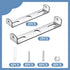 Trinkrittey 4 Packs 4.1 inch Light Fixture Mounting Bracket for Ceiling Pendant Universal Light Fixture Mounting