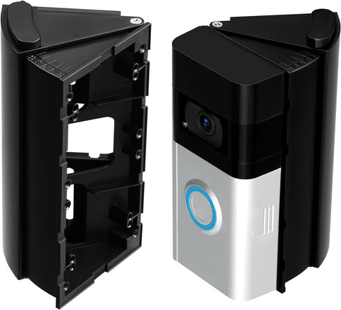 OLAIKE Adjustable Angle Mount for Video Doorbell Plus/2nd Gen/2/3/4, Easy to Install Black Wedge Kit (Doorbell NOT