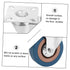 Industrial PVC Rolling Caster Wheels - Swivel & Locking for Storage