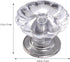 6pcs Toddmomy Mini Drawer Knobs Crystal Cabinet Pulls Plastic Jewelry Box Handles for Small Drawers and Bedside