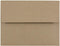 JAM PAPER A2 Premium Invitation Envelopes - 4 3/8 x 5 3/4 - 50/Pack - Brown Kraft Paper Bag