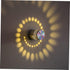 3W Holibanna Spiral LED Wall Sconce Light Light for Bars Ktv Disco Energy Saving Fixture Stylish Indoor Wall Lighting