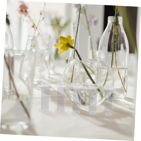 50Pcs BESPORTBLE Floral Water Tubes Durable Nutrition Tubes for Fresh Flowers Essential Florist Supplies for Flower