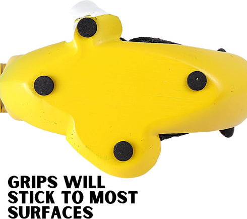 Funny Monkey in a Banana Tape Dispenser, Non-Slip Office Desk Accessory, 6 Inches