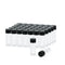 ALWSCI 1 Dram Glass Vials, Small Liquid Sample Vial, 4 ml Borosilicate Glass Empty Vials with 13-425 Black Screw Caps