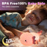 +1) magical JD Axolotl Night Light for Kids Bedroom, Animal Silicone Nursery Night Lamp Touch Dinosaurs Nightlights USB