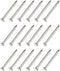 Small Nails (1.2x16mm) 500pcs, Carbon Steel Tiny Hardware Nails for Household Woodworking, Silver Tone
