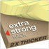 Esselte Corporation Perforated Pads, Legal, 50 Sheets, 8 1/2" x 11 3/4", 4/Pack, Canary