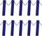 Tupalizy 10PCS Velvet Drawstring Pen Pouch Bag, 6.9x1.4 Inch Small Case for Protecting Gifting Storing Pens (Blue)