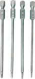 RC Hex Bit Set 1.5, 2.0, 2.5 & 3.0mm Hex Head Allen Wrench Drill Bit S2 Steel 1/4" Hex Shank for Power Drill