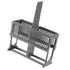 24 Positions Microscope Slides Rack by uxcell, Polypropylene Staining Rack in Gray for Research Experiments
