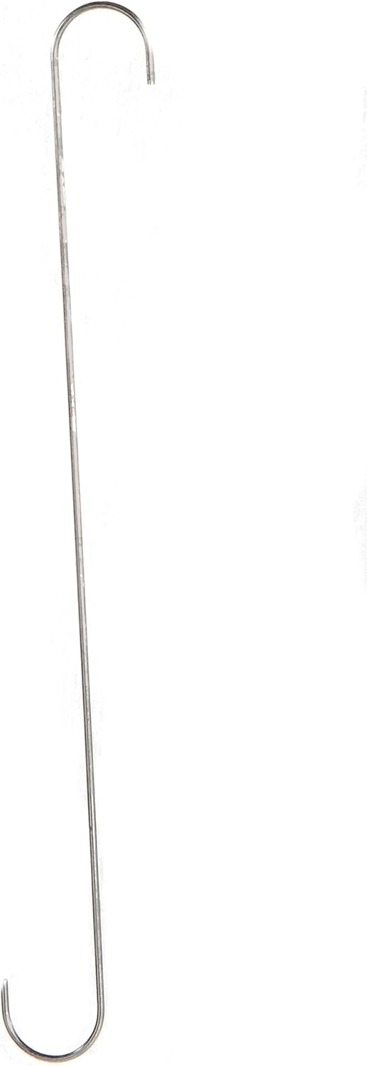 Glamos Galvanized Heavy Duty Extension Hooks, 12-Inch, 25-Pack