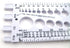 Stainlesstown Nut Bolt Thread Gauge, White