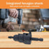 Universal Power Conduit Reamer Tool Kit with 2 Replacement Blades and Screw, Zinc Alloy