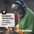 Jackson Safety Replacement Window for MAXVIEW Premium Face Shield Mask - Clear Tint, ANSI Z87.1, Anti-Fog