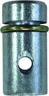 Shepherd Hardware 8748 2-Inch Thermoplastic Twin Wheel Caster, 5-Pack, 75-lb Load Capacity, Grey
