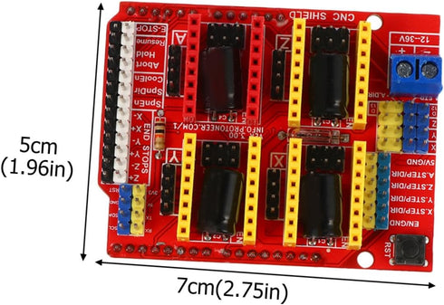 2pcs A4988 3D Toddmomy Engraver Control Board Expansion Board for Printer Stepper Motor Control Compatible with Marlin