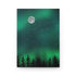 Northern Lights Hardcover Matte Journal, Northern Lights Notebook, Aurora Borealis Book, Astronomy