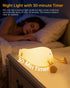 3 Dimmable Luditek Laying Flat Duck Night Light, Level Touch Rechargeable Beside Nursery Lamp, Squishy Kawaii Stuff
