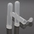 200pcs 10ml Plastic Vial Tube, EP Lab Centrifuge Test Tube Sample Storage Container with Snap Cap