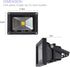 12V Light,10W IP65 Light,900LM,6000K,Daylight Light,80W Bulb (2 Pack) AC or DC LED Flood Mini Waterproof Outdoor White