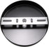 120mm 4.7Inch 3Pcs uxcell Retro Light Canopy Kit Wall Sconce Lamp Plate Fixture Black