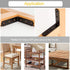 10Pcs 4 Inch 90 Black L Bracket Corner Braces Stainless Steel Heavy Duty Shelf Bracket for Wood, Shelves, Wall Hanging