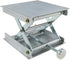 Lab Lifting Platform 90mm Adjustable Rack, Silver Tone Aluminum Alloy Lab Jack Lift Stand Support Platform