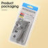 (2pcs) 45-162 Fiber Optic Coaxial Bundle Tube Stripper Pliers - Coax Cable Stripper with Spare Blade