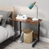 Ymlpre Standing Desk Adjustable Height, Portable Mobile Stand Up Desk for Sofa and Bed, Laptop Rolling Cart