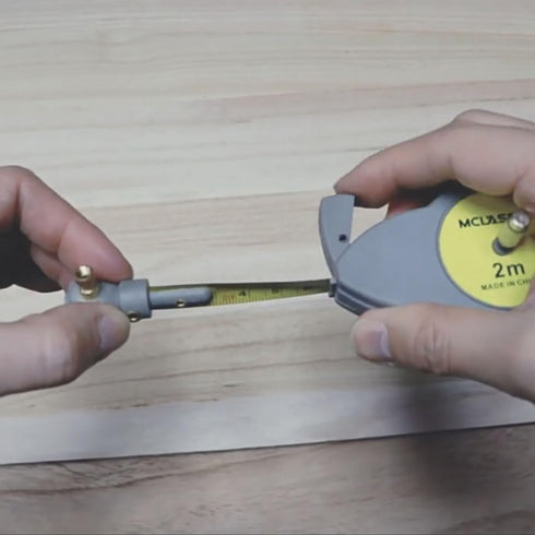 Rotape Tape Compass for Woodworking, Geometry Tool with 10 Pencil Leads, Drafting Compass for Circles and Lines