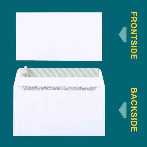 EnDoc #6 3/4 Security Envelopes, Self-Seal, 500 Count, 6 1/2 x 3 5/8 Inch, Privacy Tinted Windowless