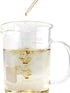 QWORK Beaker with Handle, 1000ml/33.81oz Measuring Cup, Borosilicate Glass, 2 Pack
