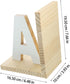 Uonlytech Wooden Bookend - Stylish Desk Organizer for Books and Magazines