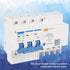YWBL-WH DZ47LE-63 Current Circuit Breaker 230V 63A 30mA 3P+N C63 RCCB Leakage Overload Short Circuit Breaker