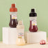 hejhncii 5-Hole Squeeze Bottle Dispenser for Sauces - Perfect for Ketchup and More