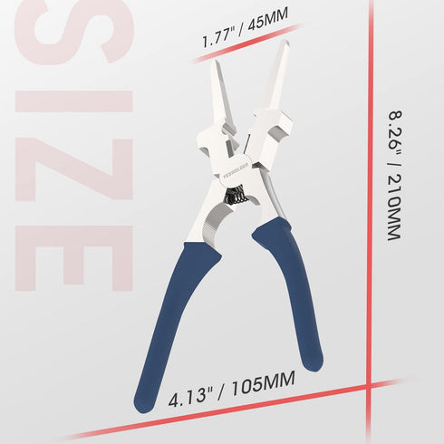 YESWELDER 8" MIG Welding Pliers, Anti-Rust for Professional Welding, Reliable and Durable