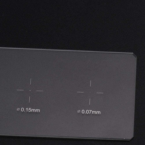 Microscope Objective Micrometer Calibration Slides, Glass Stage Micrometer DIV 0.01mm