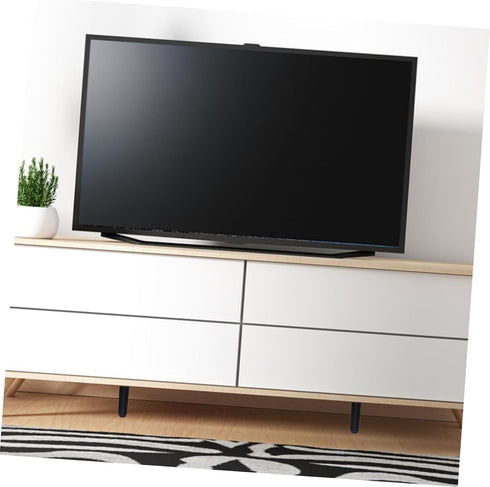 4 Pack Veemoon Height-Adjustable Metal Legs for Furniture Bed Sofa Tv Stand Easy Installation