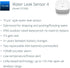 YoLink Water Leak Detector 4 with 105dB Audio Alarm, Freeze Warning, App Push, Email Alerts and Limited Text - Smart Water Sensor Alarm w/ Alexa, IFTTT - 1/4 Mile Long Range, Hub Required