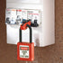 Master Lock S2390 Miniature Circuit Breaker Lockout, Red, Standard Toggles
